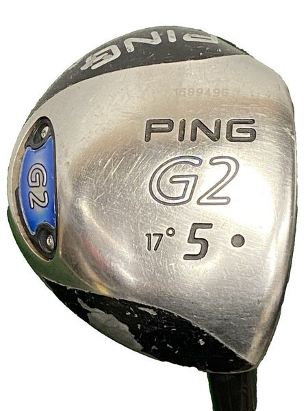 Ping G2 5 Wood 17* Red Dot RH TFC100 Soft-Regular Senior Graphite Stock Grip HC