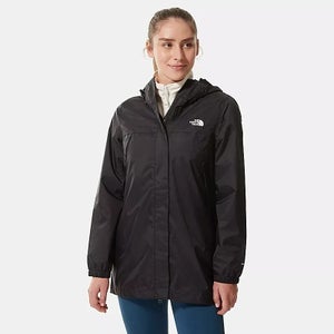 The North Face Antora Jacket Women's XS Black Waterproof Full Zip Parka ASM185