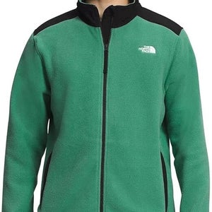 The North Face Alpine Polartec 200 Jacket Men's 2XL Grass Green Full Zip NFFR165