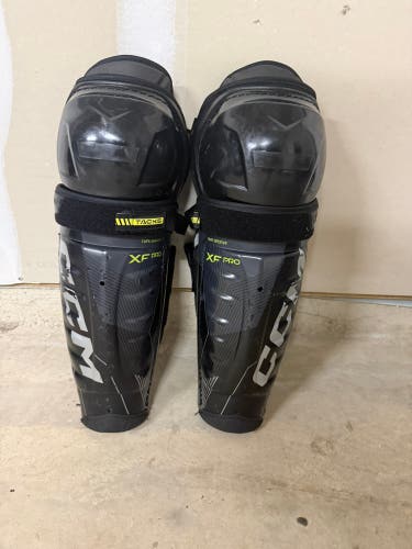 Senior CCM Tacks XF Pro 15" Shin Pads (Used)