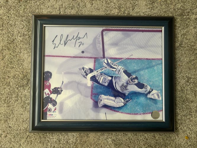 Ed Belfour Toronto Maple Leafs Signed Picture