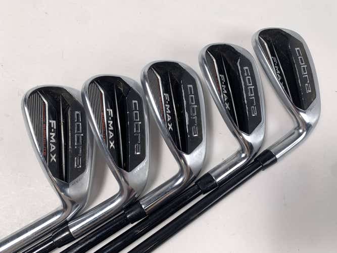 Cobra F-Max Superlite Iron Set 6-PW SuperLite 50g Senior Graphite Mens RH