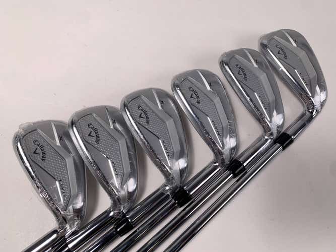 Callaway Elyte X Iron Set 6-PW+AW True Temper Vector 90g Stiff Steel Mens RH NEW