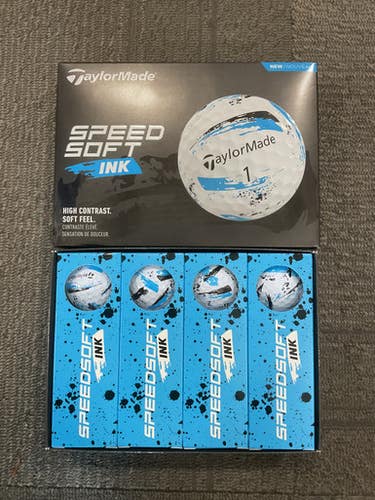 Used Taylormade SPEED SOFT INK 12PK 12 Pack - Golf Balls 11614-S000234151