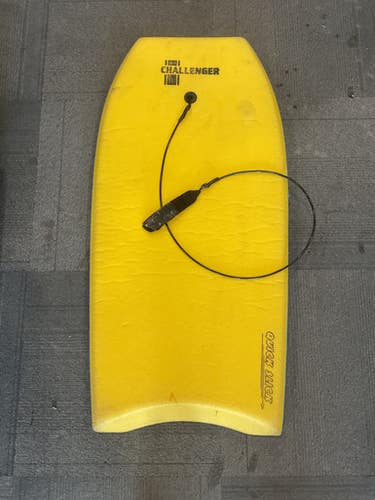 Used CHALLENGER QUICK SLICK BODY BOARD Body Board Yellow 42" 11614-S000234135