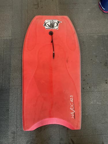 Used Body Glove HAVOC 42.5 Body Board Red 42" 11614-S000234134