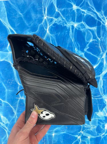 Black Junior Brian's Iconik X Goalie Gloves & Blockers Regular (Used)