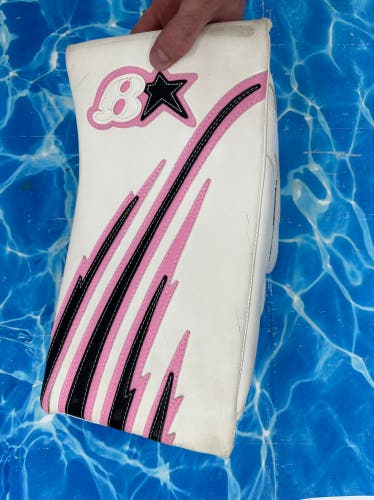 Pink Intermediate Brian's H Series Goalie Gloves & Blockers Regular (Used)