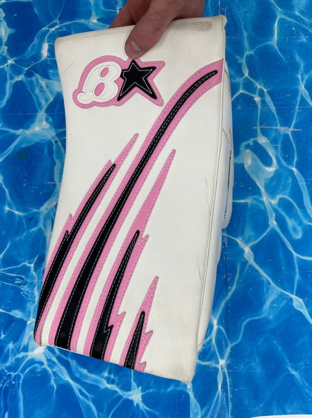 Pink Intermediate Brian's H Series Goalie Gloves & Blockers Regular (Used)