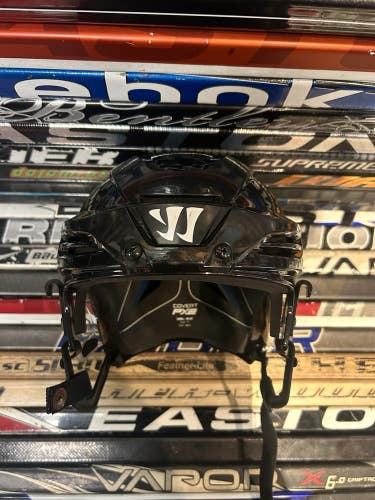 Warrior PX2 Ice roller Hockey Helmet Black Small No cage