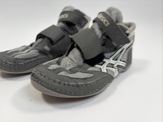 Asics Matflex Wrestling Shoes, Size 2, Grey