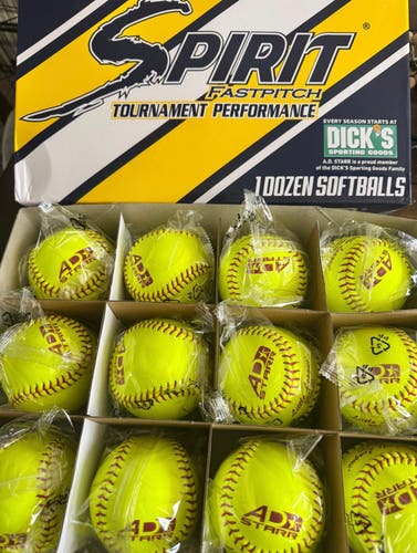 12” Softball 12 Pack (1 Dozen) (New)