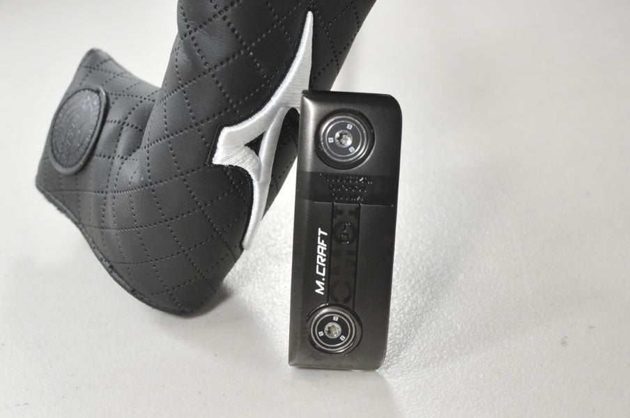 Mizuno M.Craft OMOI Type 4 Black Ion 35" Putter RH Steel with Cover # 215183