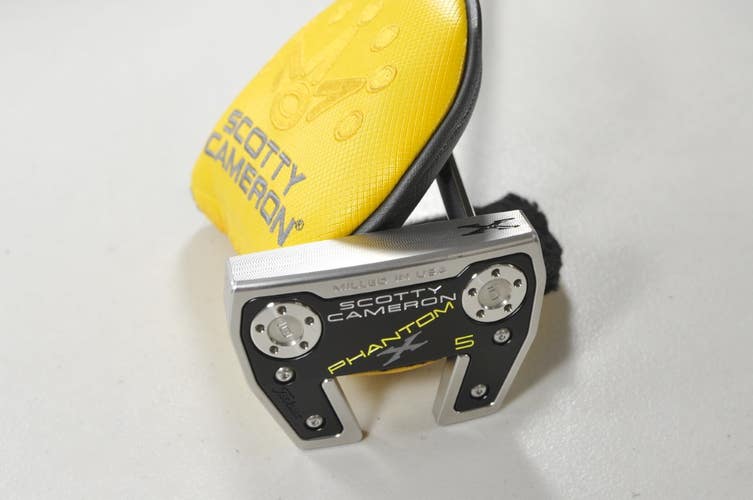 Titleist 2021 Scotty Cameron Phantom X 5 35" Putter RH Steel with Cover # 215193