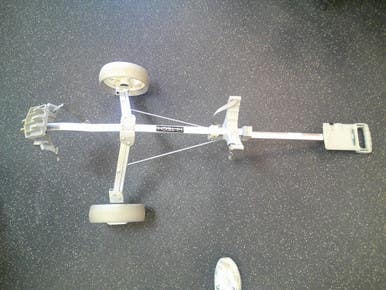 Used Knight 2 WHEEL FOLDING CART Golf Cart 2 Wheel 11339-S000200870