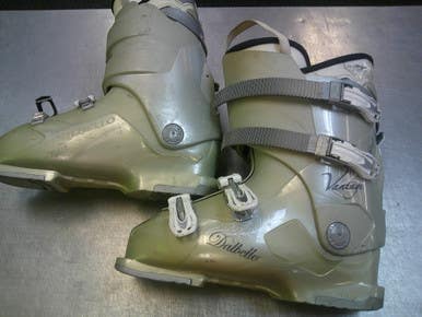 Used Dalbello VANTAGE Womens DH Ski Boot White 260 MP - M08 - W09 11339-S000200826