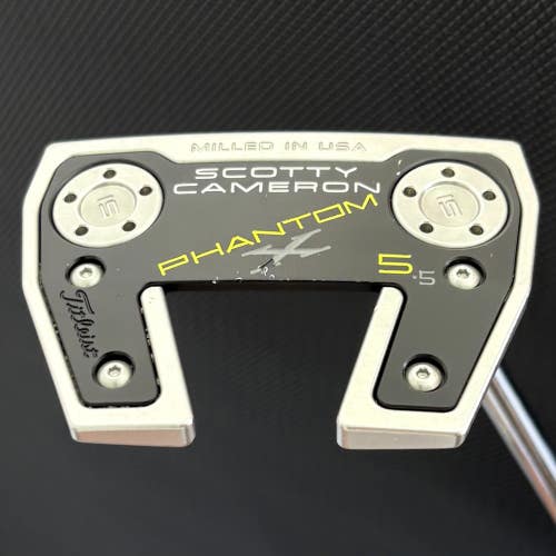 SCOTTY CAMERON 2021 PHANTOM X 5.5 PUTTER (33) + HEADCOVER