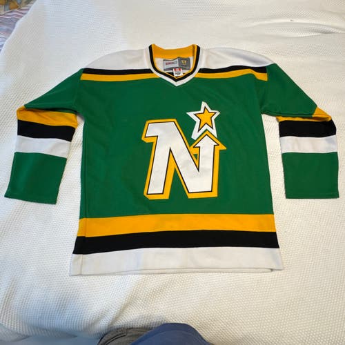 Men's Mike Modano #9 Minnesota North Stars CCM Vintage Hockey Jersey Size-50