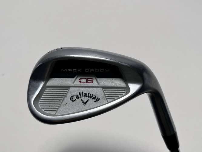 Callaway Mack Daddy CB Gap Wedge GW 52* 12 Bounce KBS Hi Rev 2.0 105g RH