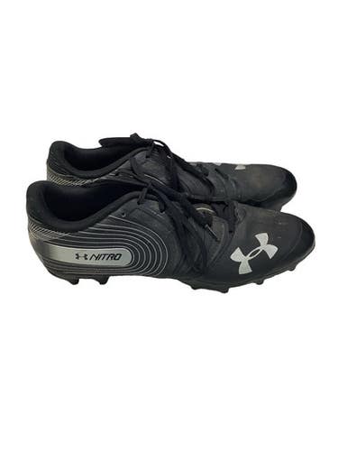 Used Under Armour Adult FB Cleats Black Senior 10.5 11347-S000266874