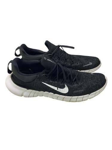 Used Nike FREE 5.0 Running/X-Train Shoes M Black Senior 10 11347-S000266875