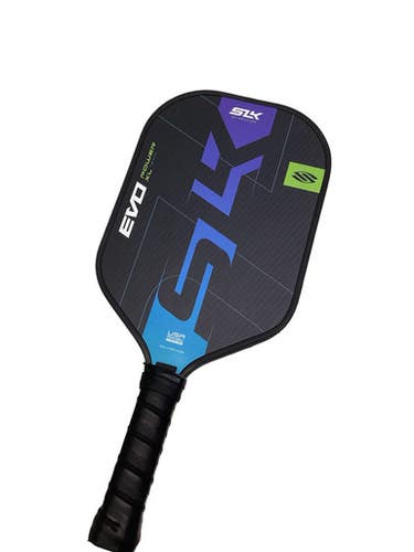 Used SLK EVO POWER XL Pickleball Racquet Black 11347-S000266903