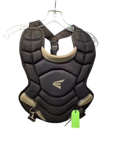 Used Easton BLACK EASTON CHEST PROTECTOR Catchers Chest Protector Black Youth 11347-S000266899