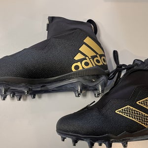 Men's Adidas High Top Molded Cleats - Nasty 2.0 - Size M 12.0 (W 13.0)  (New in box)