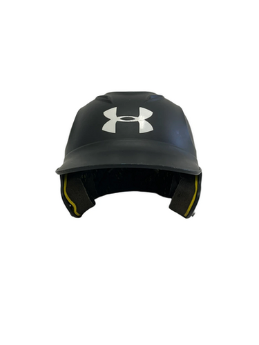 Used Under Armour UABH Batting Helmet No Mask Black MD 11692-S000147195