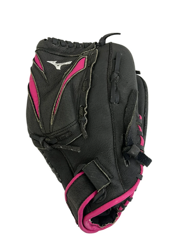 Used Mizuno FINCH RH Throw Fastpitch Gloves Black 11" 11692-S000147196