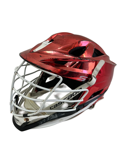 Used Cascade S Lacrosse Helmet Red One Size 11692-S000147223