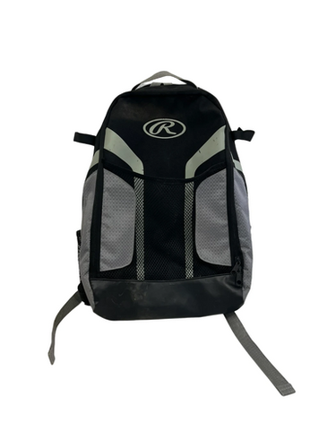 Used Rawlings BACKPACK BB/SB Player Backpack Black 11692-S000147165