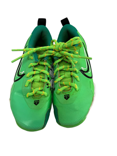 Used Nike TROUT BB/SB Cleats Neon Green Youth 13.0 11692-S000149078