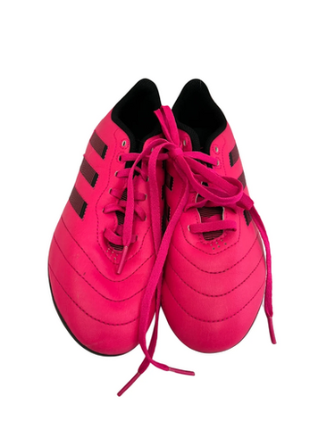 Used Adidas GOLETTO Soccer Cleats Pink Junior 04 11692-S000149097