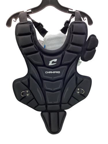 New Champro CP104 14IN OPTIMUS MVP Catchers Chest Protector Black 11347-CHPCP104BK
