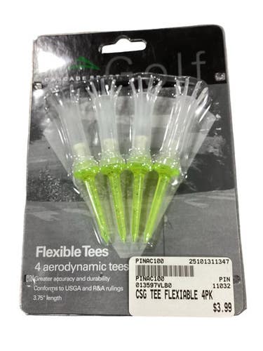New CSG TEE FLEXIABLE 4PK 11347-PINAC100