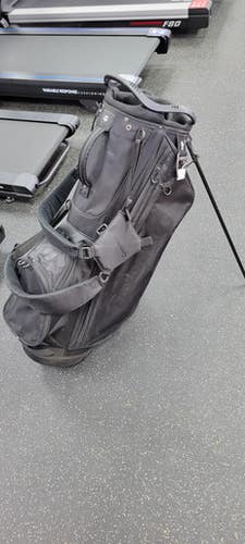 Used Taylormade 8 WAY STAND BAG Mens Stand Bag Black 11497-S000156913