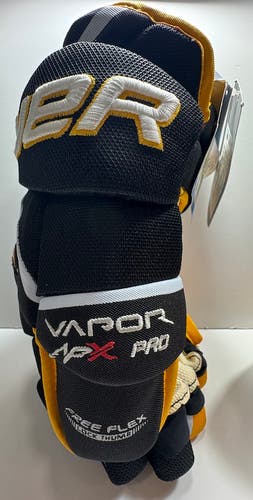 New Bauer Vapor APX Pro Gloves 15" Pro Stock
