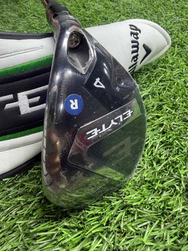 Callaway - ELYTE - 4 Hybrid 22* - Graphite	 - Regular Flex - RH + COVER
