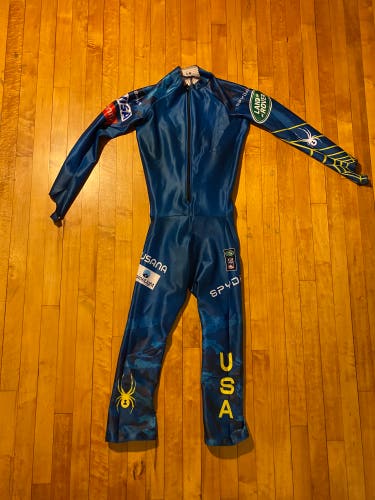 Men's Large Spyder U.S. Ski Team Ski Suit (New) FIS Legal