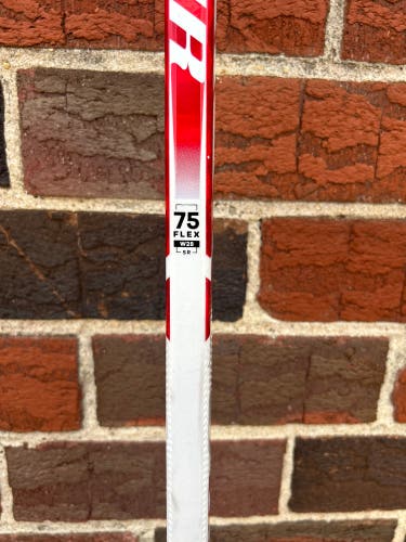 Senior Warrior Novium 2 Pro Right Handed Hockey Stick W28 75 Flex (Used)