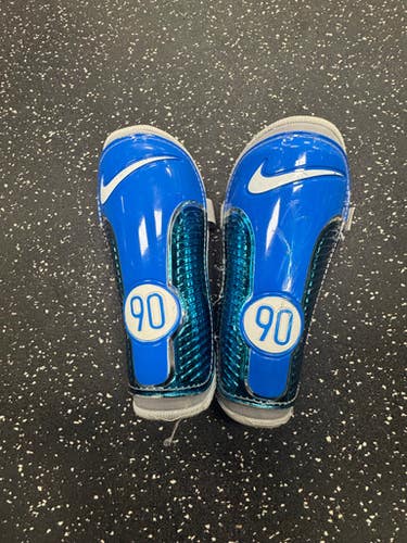 Used Nike Soccer Shin Guards Adult Royal Blue LG 11849-S000038663