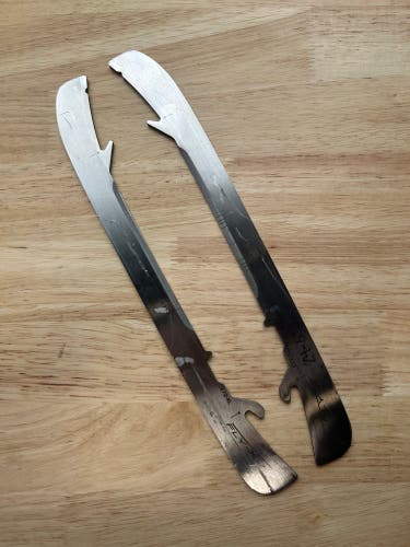 Bauer FLY-X 272mm NHL Seattle Kraken Pro Stock Skate Blades / Runners (Used)