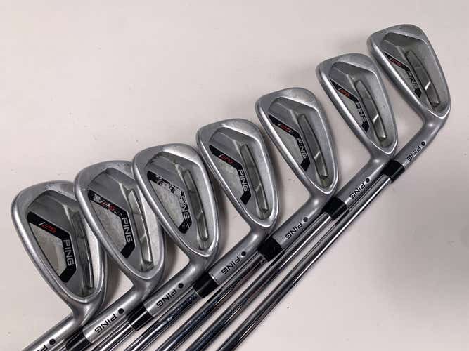 Ping i25 Iron Set 4-PW+GW Black Dot CFS Stiff Steel Mens RH No 9 iron