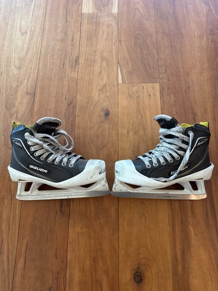 Bauer Supreme One80 Hockey Goalie Skates Regular Width Size 3.5 (Used) U.S Size 4.5