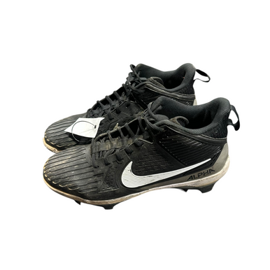 Used Nike ALPHA Adult FB Cleats Black Senior 12 11375-S000376090