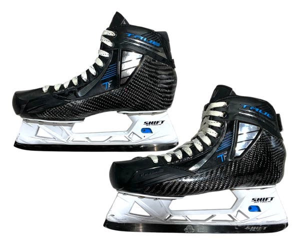 NHL Return True TF Custom Pro Stock Size 10 Goalie Skates (Used) 62593