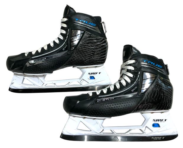 NHL Return True TF Custom Pro Stock Size 10 Goalie Skates (Used) 86149