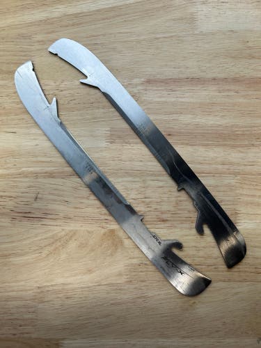 Bauer FLY-X 272mm Anaheim Ducks Pro Stock Skate Blades / Runners (Used)