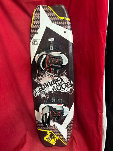 Body Glove Signature Board Wakeboard with bindings like new size medium water sport 153cm